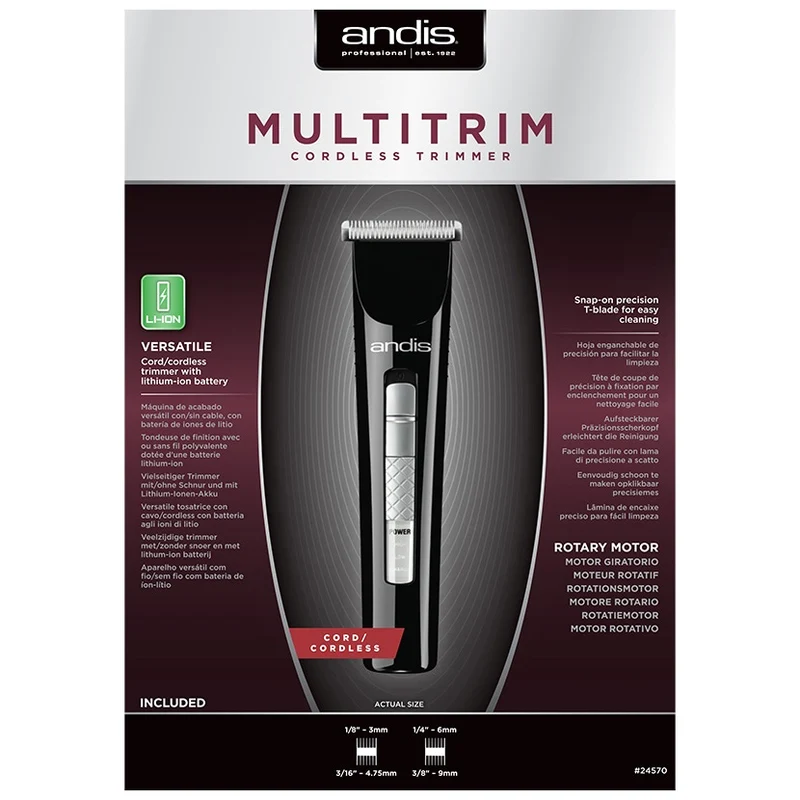 Multi Trim Cordless Trimmer Kit