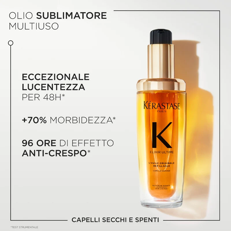 Kerastase Elixir Ultime L'Huile Originale 75ml - olio idratante anticrespo