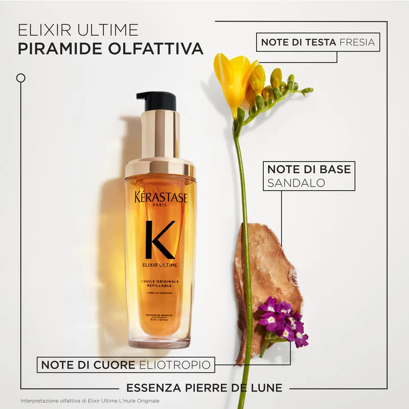 Kerastase Elixir Ultime L'Huile Originale 75ml - olio idratante anticrespo