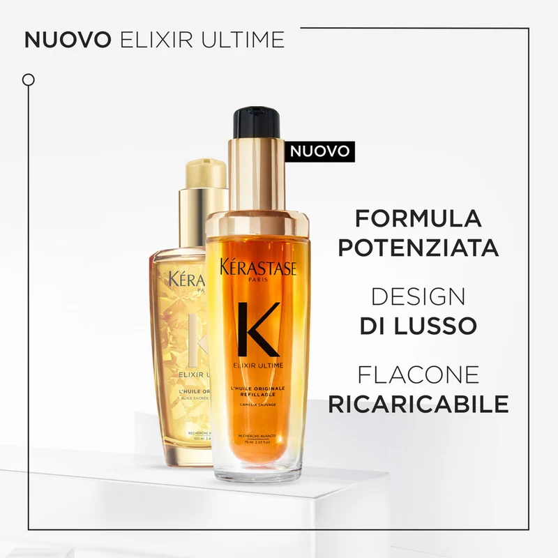 Kerastase Elixir Ultime L'Huile Originale 75ml - olio idratante anticrespo
