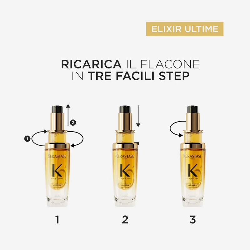 Kerastase Elixir Ultime L'Huile Originale 75ml - olio idratante anticrespo