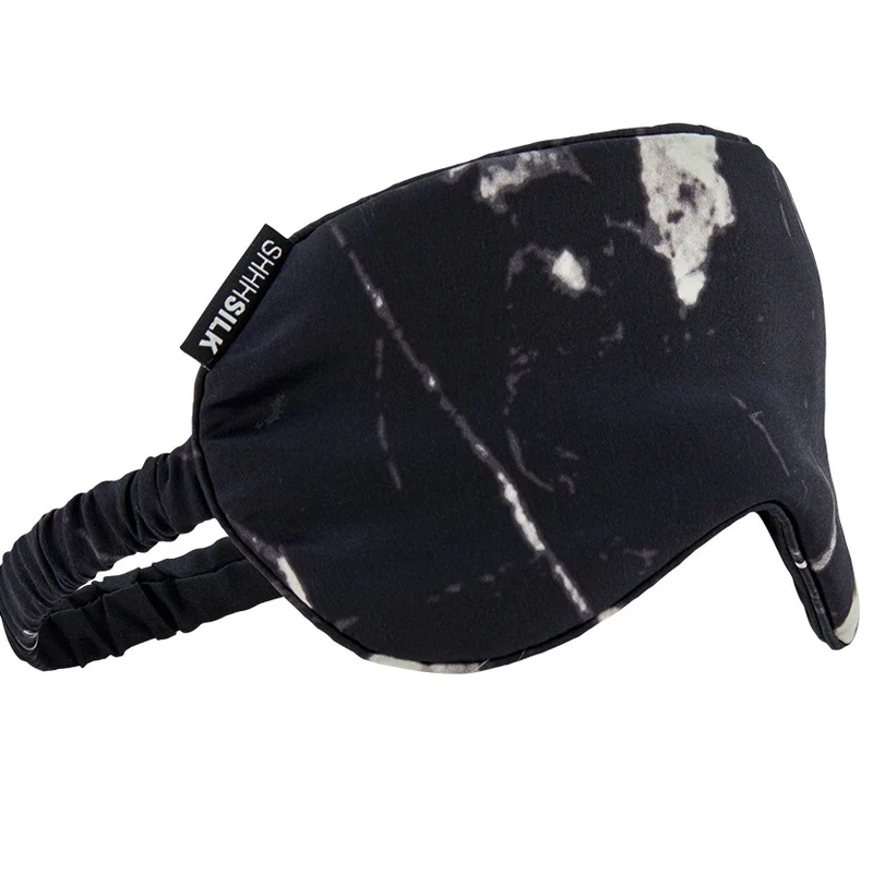 Eye Mask Black Marble
