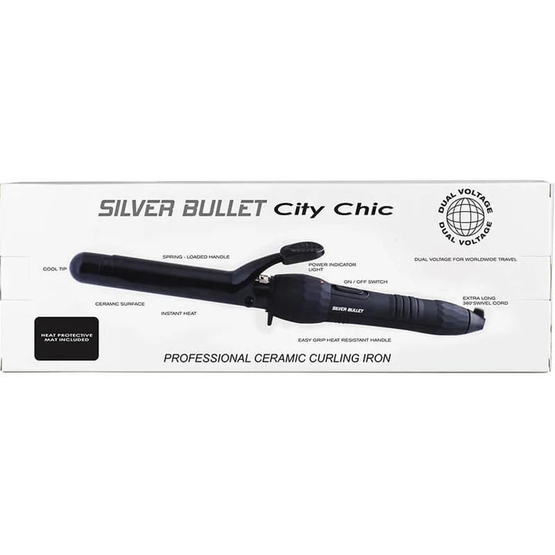 City Chic Curling Iron 25mm - Black