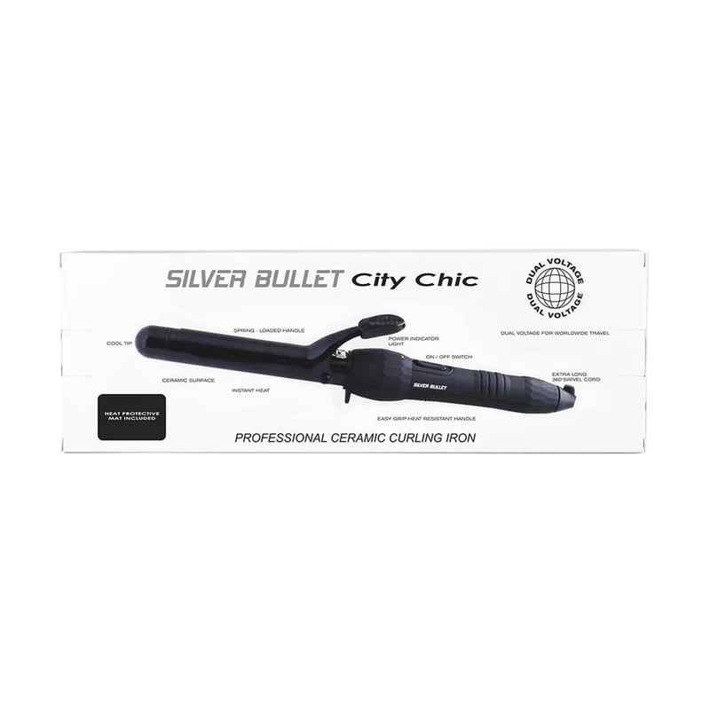 City Chic Curling Iron 32Mm - Black