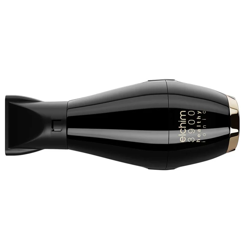 by Elchim Jennifer 3900 Ionic-Ceramic Hair Dryer - Black & Gold