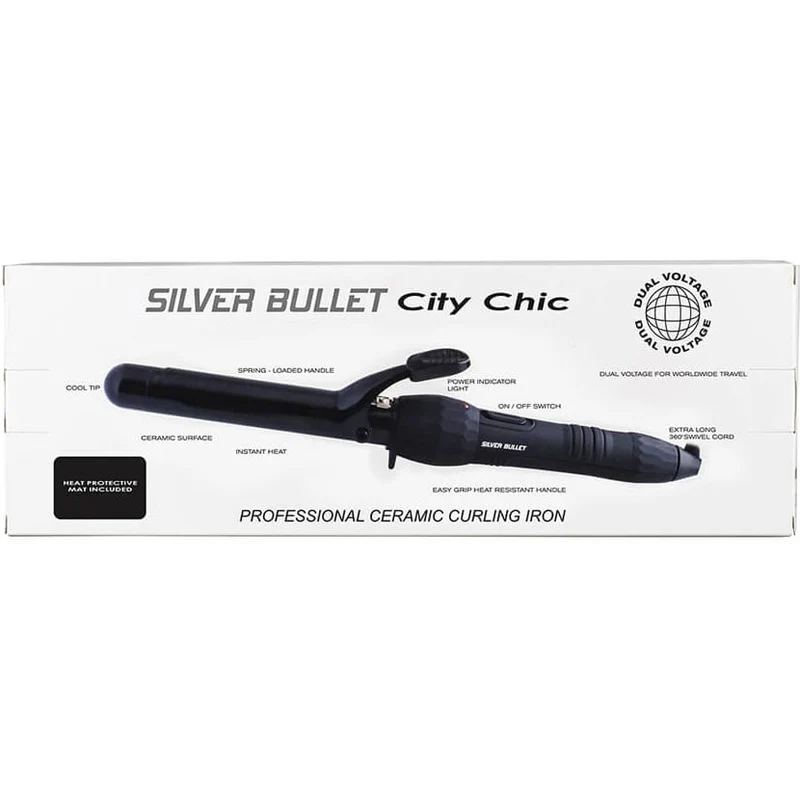 City Chic Curling Iron 38Mm - Black