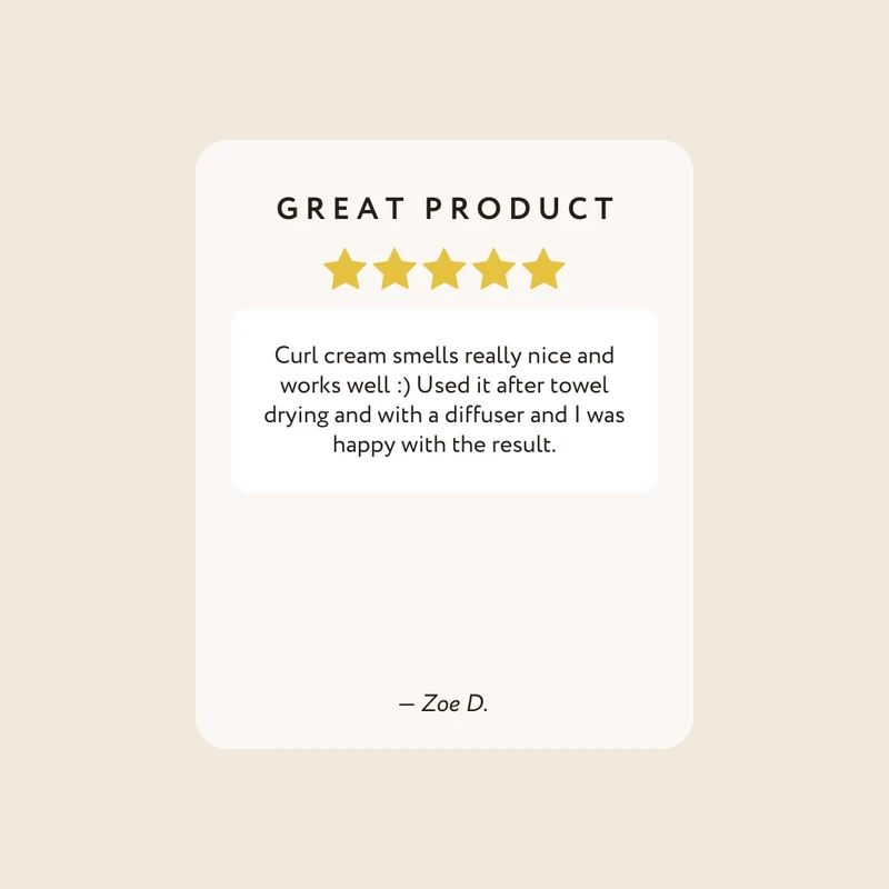 Curl Cream 200ml