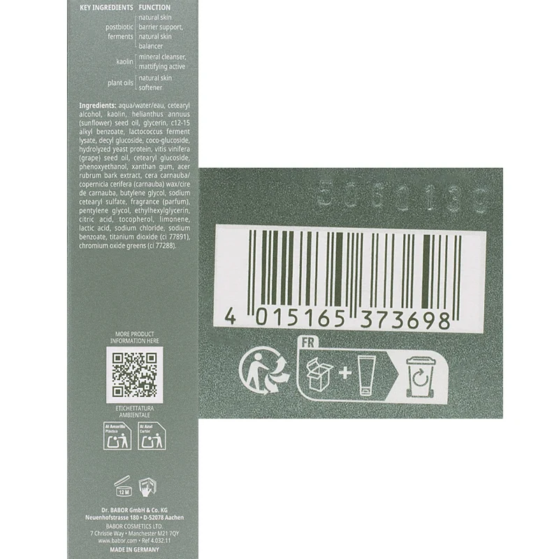 Babor Doctor Babor Microbiomic Clay Multi Cleanser 75ml - detergente viso multiuso all'argilla