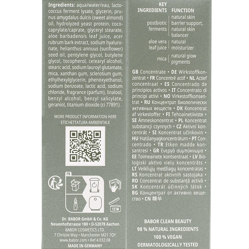 Babor Doctor Babor Microbiomic Moisture Glow Serum 30ml - siero idratante illuminante