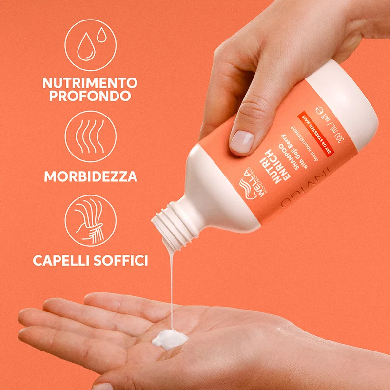 Wella Invigo Nutri Enrich Deep Nourishing Shampoo 100ml - shampoo capelli secchi e stressati