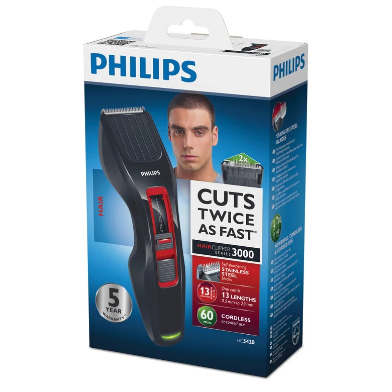 Philips HAIRCLIPPER Series 3000 Regolacapelli HC3420/15