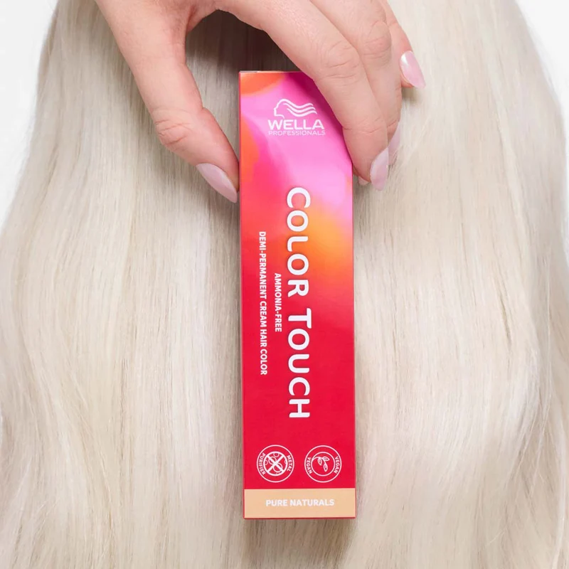 Wella Color Touch Pure Naturals 4/0 Castano Medio 60ml - colore semipermanente senza ammoniaca