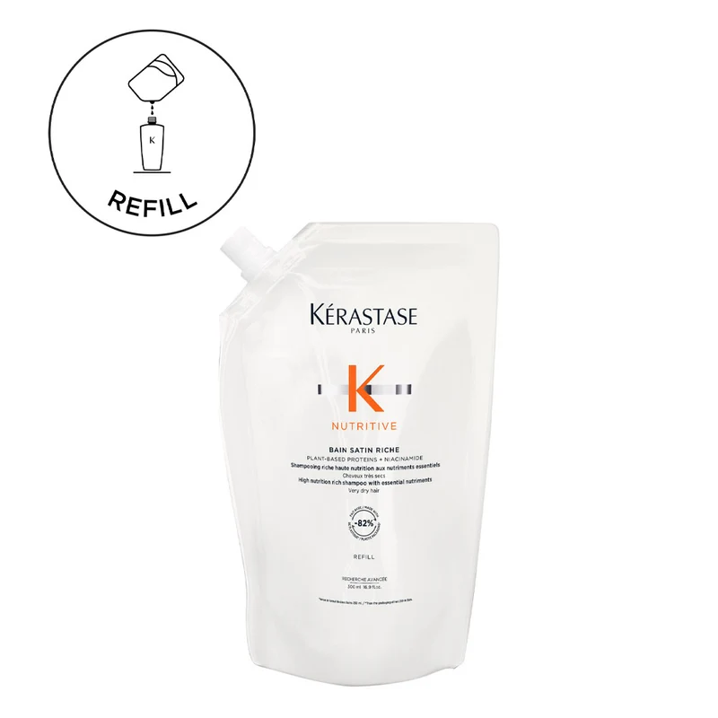 Kerastase Nutritive Bain Riche Refill 500ml - ricarica shampoo nutriente