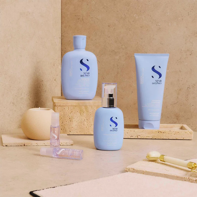 Alfaparf Milano Semi Di Lino Density Thickening Low Shampoo 250ml - shampoo ispessente