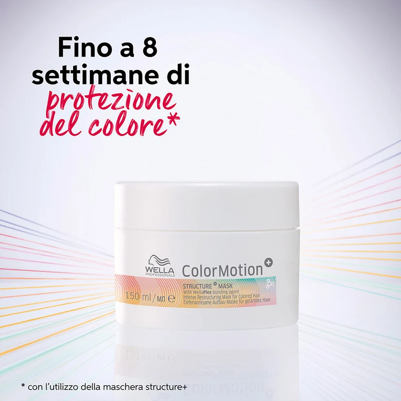 Wella ColorMotion+ Structure Mask 150ml - maschera ristrutturante