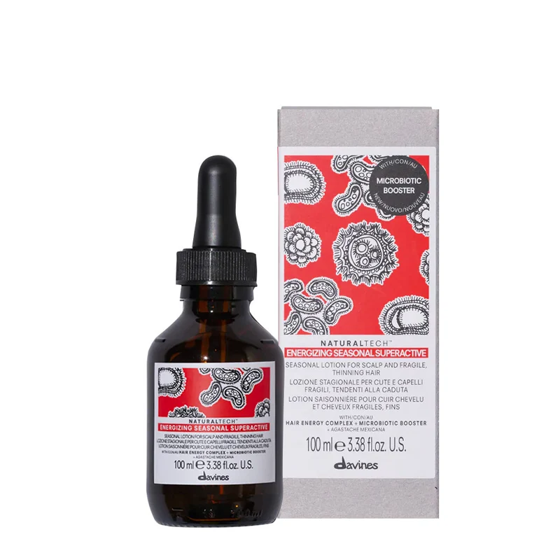 Davines Naturaltech Energizing Seasonal Superactive 100ml - lozione anticaduta stagionale