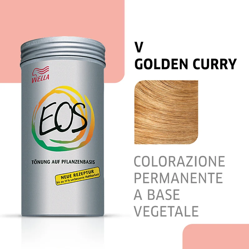 Wella Eos Golden Curry (V) 120g - colorazione naturale