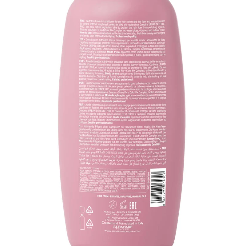 Alfaparf Milano Semi Di Lino Moisture Nutritive Leave-In Conditioner 1000ml - balsamo nutriente senza risciacquo