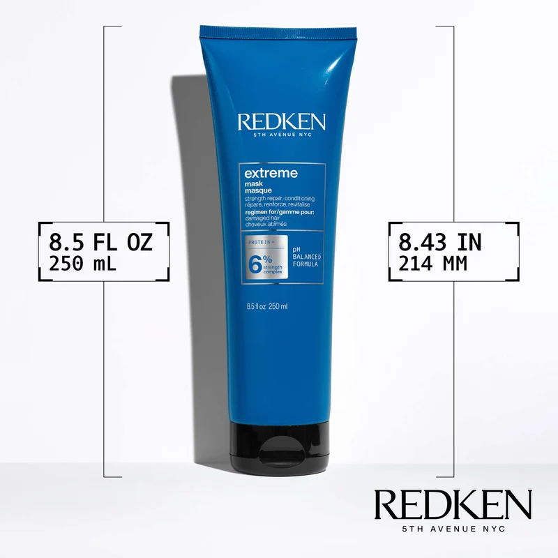 Redken Extreme Mask 250ml – Maschera Rinforzante Capelli Lunghi Fragili e Che Si Spezzano