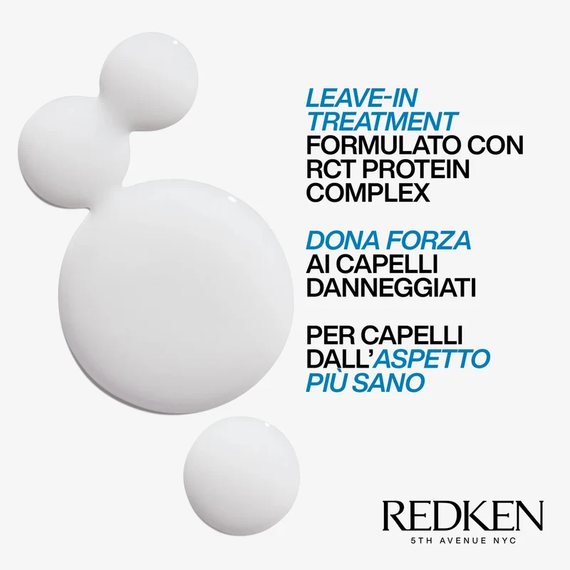 Redken Extreme Anti-Snap Leave-In 250ml – Trattamento Rinforzante per Capelli Fragili e Danneggiati