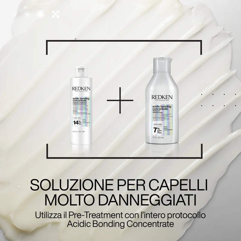 Redken Acidic Bonding Concentrate Trattamento Pre-Shampoo 190ml – Riparazione Intensiva Capelli Danneggiati
