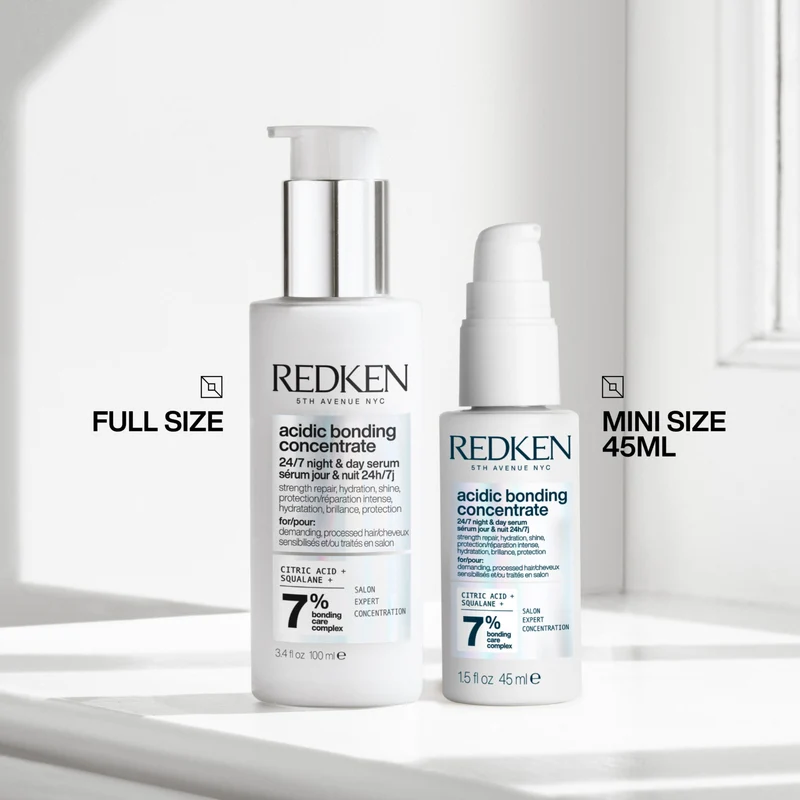 Redken Acidic Bonding Concentrate 24/7 Night & Day Serum 100ml – Siero Riparatore Notte e Giorno