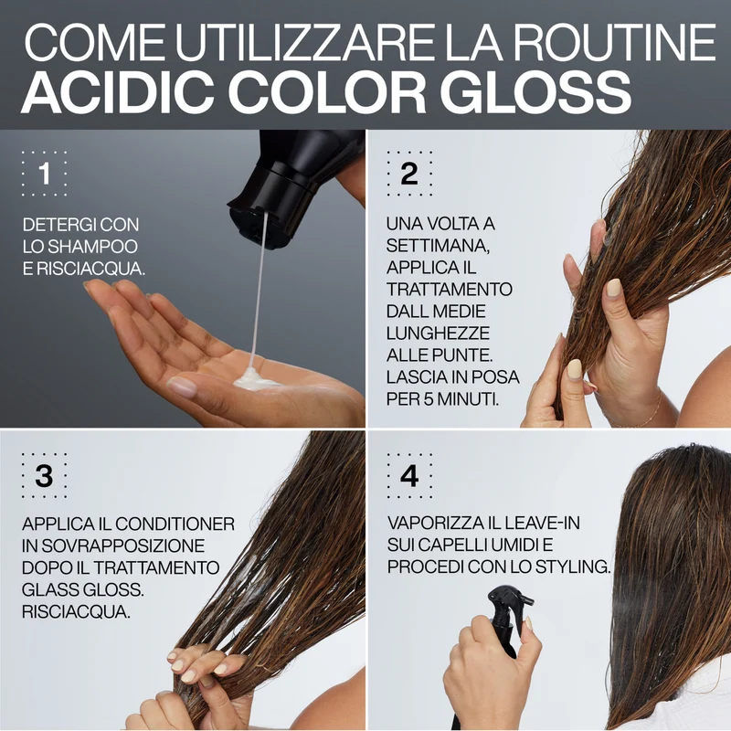 Redken Acidic Color Gloss Balsamo 1000ml – Conditioner Illuminante per Capelli Colorati