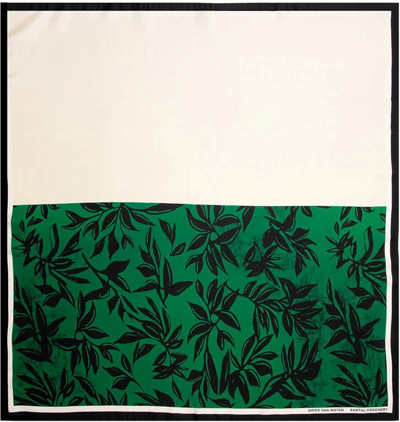 Foulard Santal Greenery Foulard di Seta