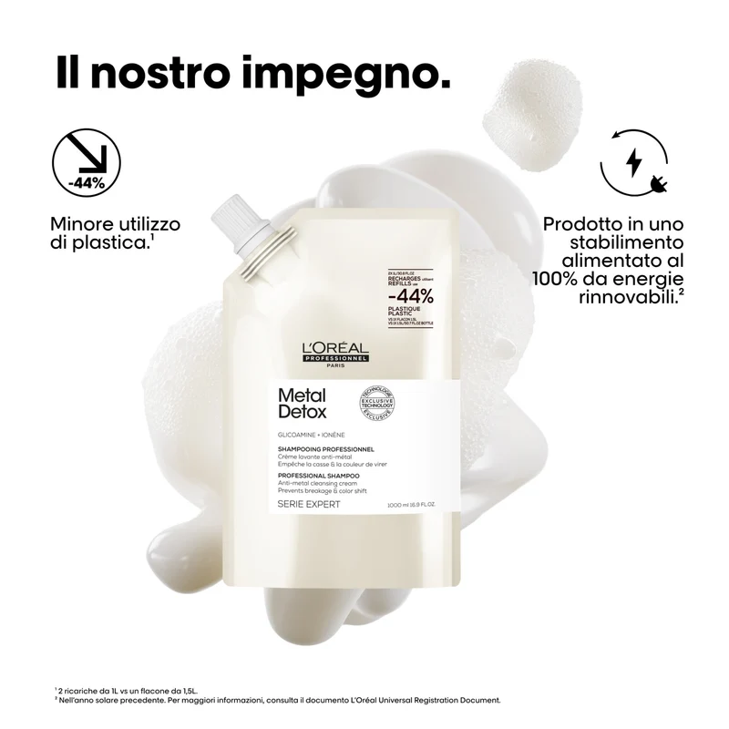 L'Oréal Professionnel Metal Detox Shampoo Ricarica 1000ml