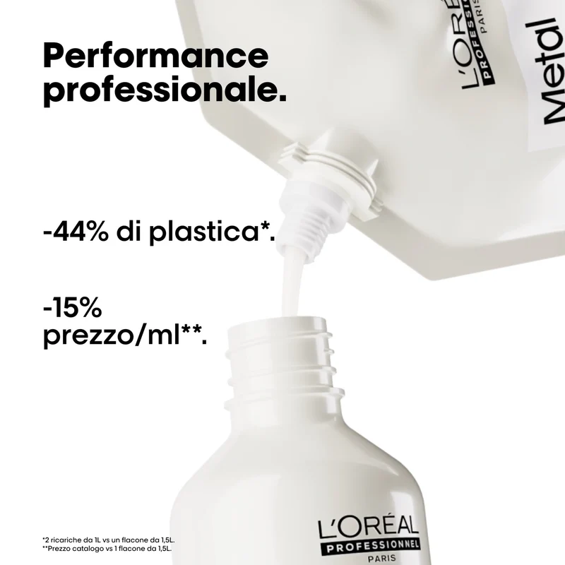 L'Oréal Professionnel Metal Detox Shampoo Ricarica 1000ml