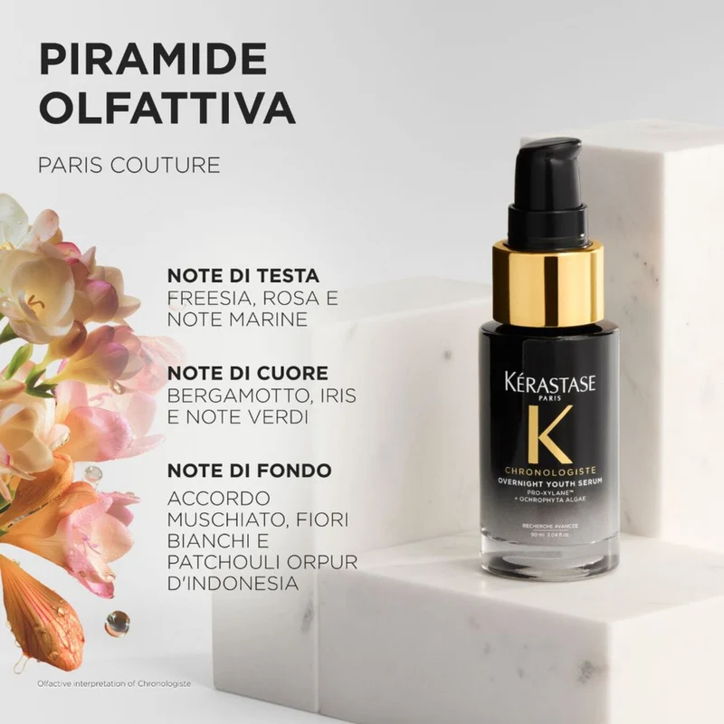 Kérastase Chronologiste Night Serum 30ml – Siero Notte Anti-Età per Capelli