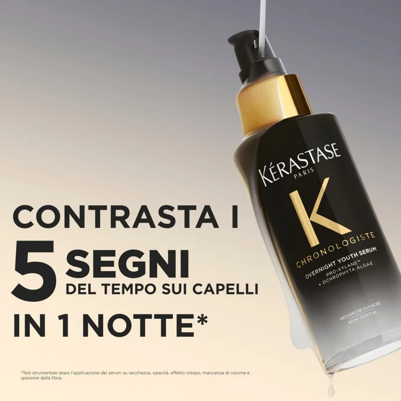 Kérastase Chronologiste Night Serum 30ml – Siero Notte Anti-Età per Capelli
