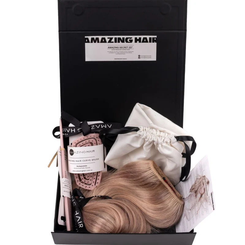 Gift Box With Secret Piece 20" #27 Beige Blonde