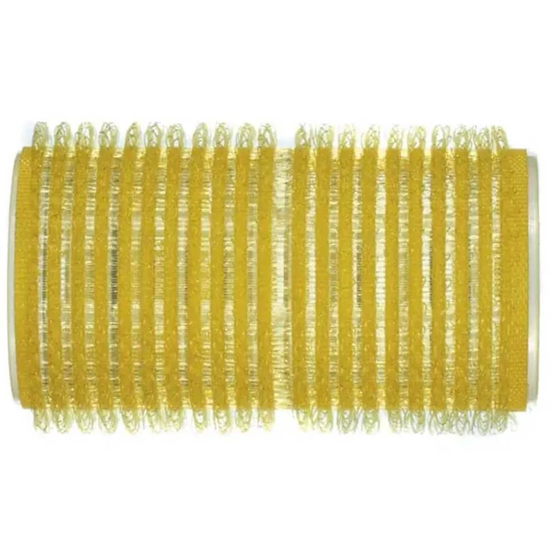 Valcro Rollers 66Mm Yellow 6Pc