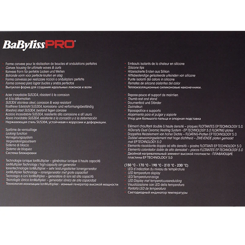 Babyliss Pro Piastra Elipsis 3100 25mmx110mm BAB3100EPE