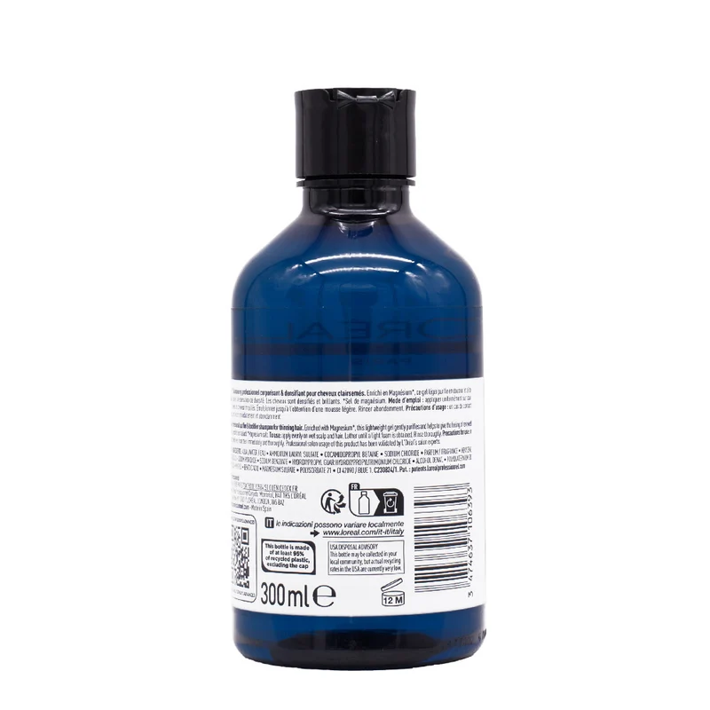 L'Oreal Professionnel Serioxyl Advanced Purifier & Bodifier Shampoo 300ml - shampoo densificante