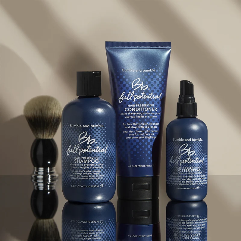 Bumble and bumble. Bb. Full Potential Shampoo 250ml Conditioner 200ml Booster Spray 125ml