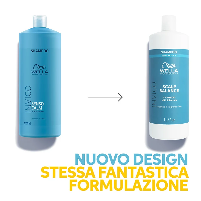 Wella Invigo Scalp Balance Soothing Shampoo 1000ml - shampoo lenitivo
