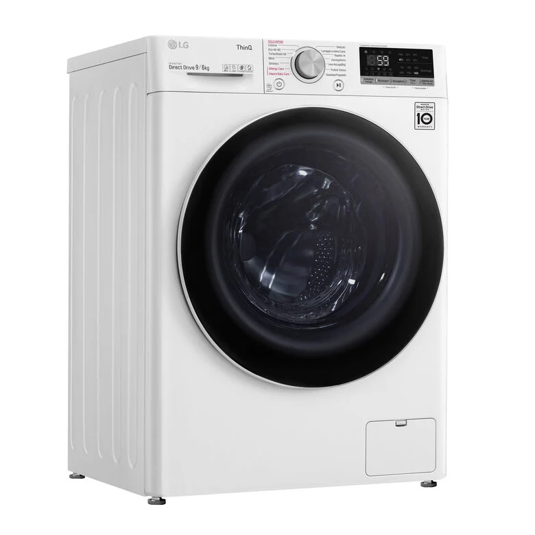 LG F4DV509H0E Lavasciuga Intelligente AIDD 9/6kg Vapore TurboWash 1400 Giri/min Carica frontale Classe E