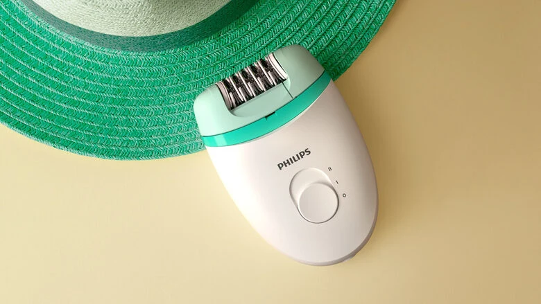 Philips Satinelle Essential Epilatore compatto, con filo, per gambe