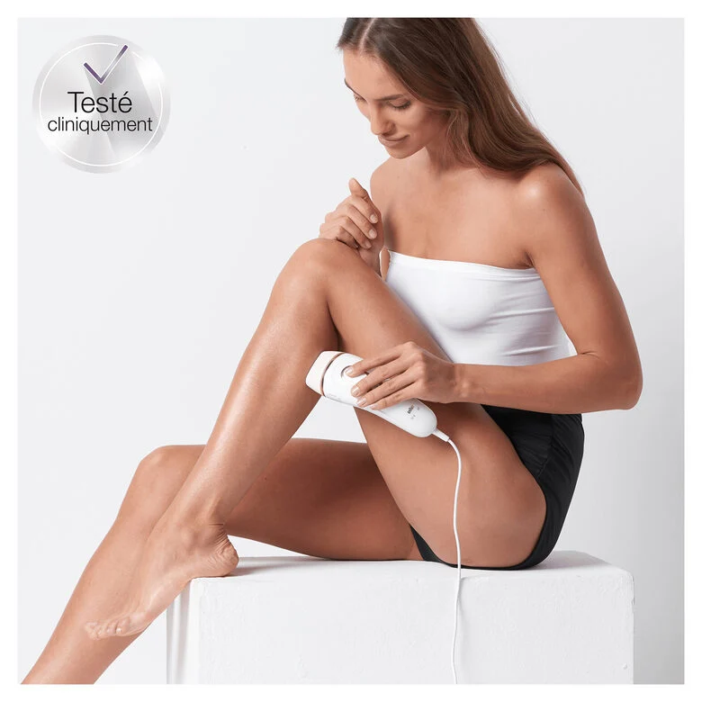 Braun Silk-expert Pro 5 PL5014 Epilatore Luce Pulsata, Bianco/Oro, Corpo E Viso Con Rasoio Venus Smooth E Custodia Esclusiva