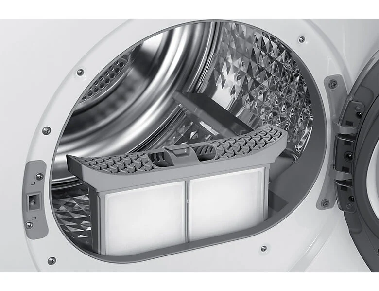 Samsung DV80M50101W asciugatrice Libera installazione Caricamento frontale 8 kg A++ Bianco