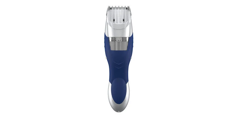 Panasonic ER-GB40, Regolabarba e tagliacapelli, Pettine accessorio, Wet&Dry, Silver/Blu