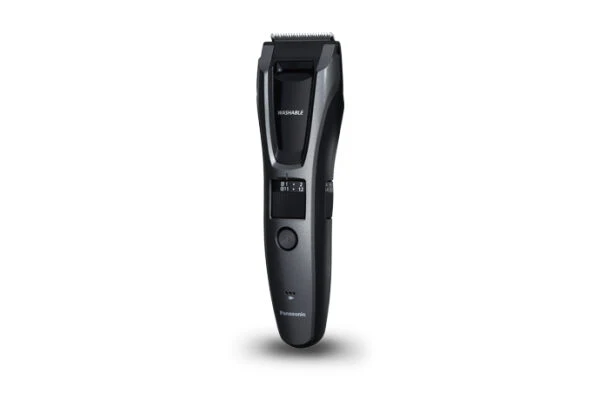Panasonic ER-GB60, Regolabarba e tagliacapelli, 2 pettini accessori, Lavabile, Nero