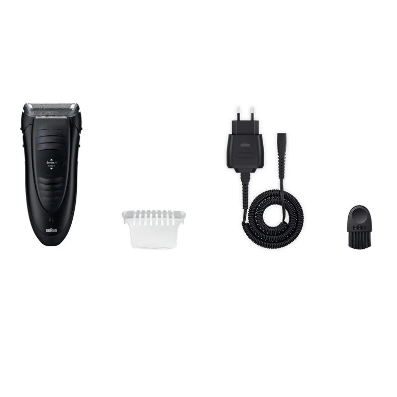 Braun Series 1 170 s-1 Rasoio elettrico a lamina Nero