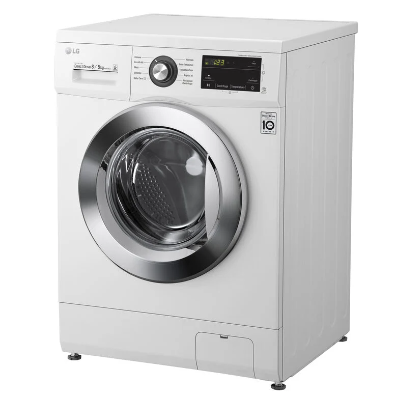 LG F4J3TM5WE Lavasciuga 8/5kg 1400 Giri/min Carica frontale Classe E