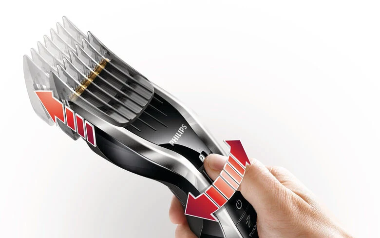 Philips HAIRCLIPPER Series 5000 Regolacapelli con lame al titanio e tecnologia DualCut