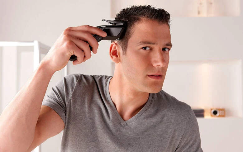 Philips HAIRCLIPPER Series 5000 Regolacapelli con lame al titanio e tecnologia DualCut