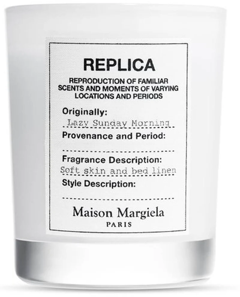 Replica Lazy Sunday Morning Candle Candela Profumata