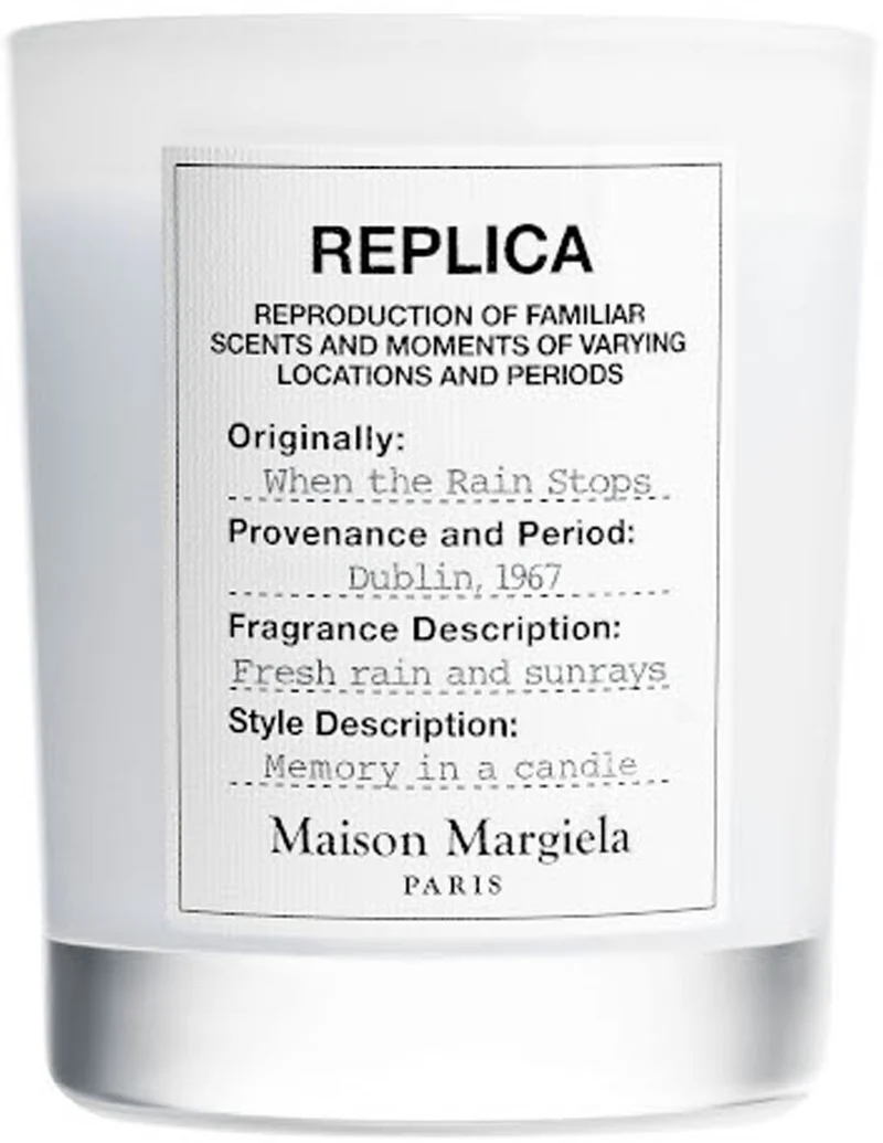 Replica When the Rain Stops Candle Candela Profumata